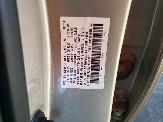 Photo 10 from auction – 2015 HONDA ACCORD LX with VIN 1HGCR2F33FA003060