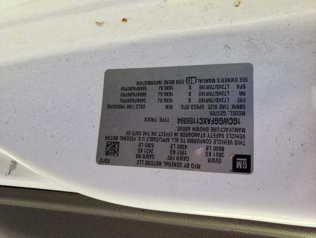 Photo 10 from auction – 2012 CHEVROLET EXPRESS G2 with VIN 1GCWGGFAXC1159394