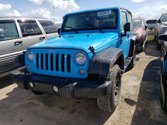 Photo 2 from auction – 2017 JEEP WRANGLER S with VIN 1C4AJWAG5HL737981