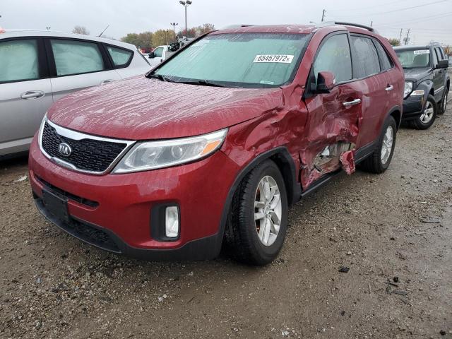 Photo 2 from auction – 2014 KIA SORENTO LX with VIN 5XYKTDA69EG501352