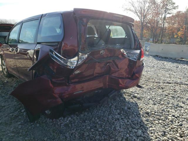 Photo 9 from auction – 2011 TOYOTA SIENNA BAS with VIN 5TDKA3DCXBS008344