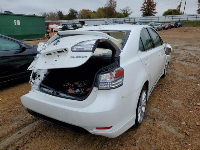 Photo 4 from auction – 2011 LEXUS HS 250H with VIN JTHBB1BA3B2046894