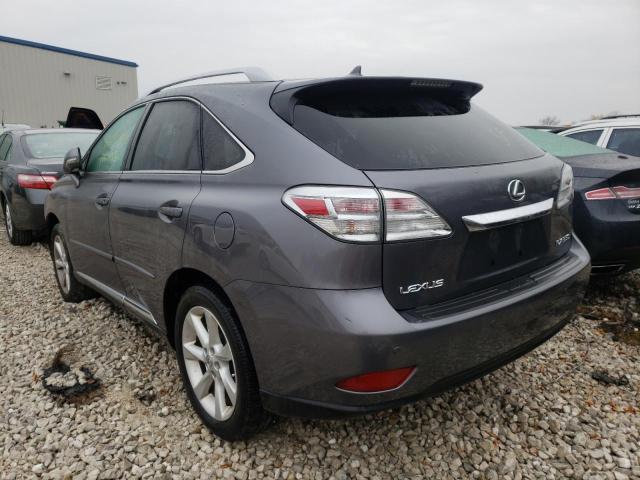 Photo 3 from auction – 2012 LEXUS RX 350 with VIN 2T2BK1BA5CC123457