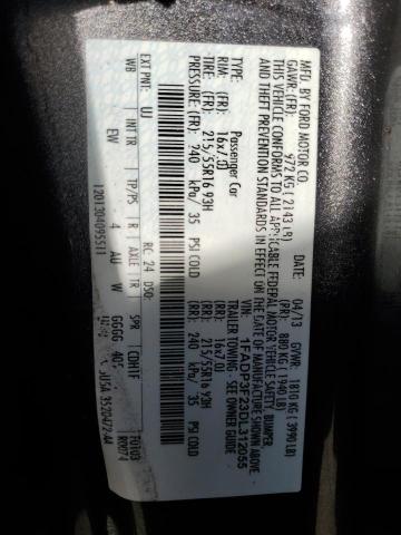 Photo 10 from auction – 2013 FORD FOCUS SE with VIN 1FADP3F23DL312055