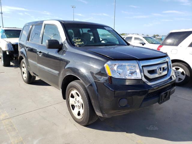 HONDA PILOT LX 2011 with VIN 5FNYF4H29BB006589 - Photo from auction
