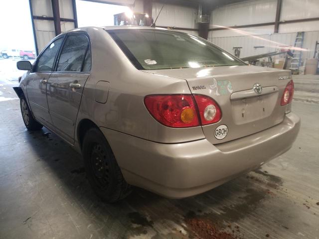 Photo 3 from auction – 2003 TOYOTA COROLLA CE with VIN 1NXBR32E93Z158922