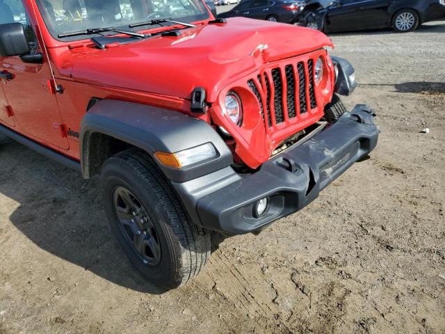 Photo 9 from auction – 2022 JEEP GLADIATOR with VIN 1C6HJTAG9NL129767