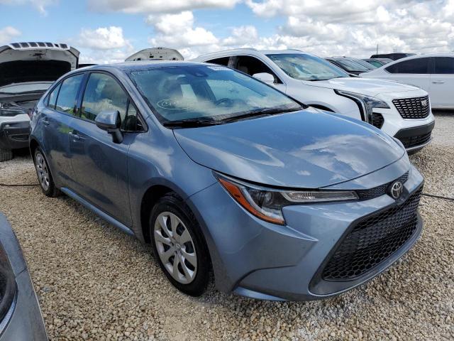 TOYOTA COROLLA LE 2021 with VIN JTDEPMAE0MJ157143 - Photo from auction