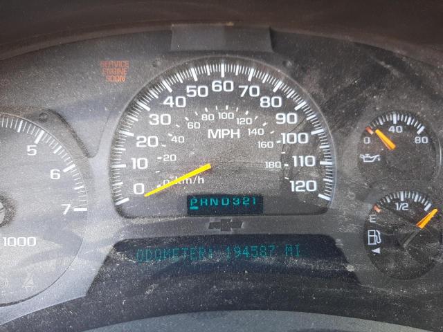 Photo 8 from auction – 2002 CHEVROLET TRAILBLAZE with VIN 1GNDT13S422204729