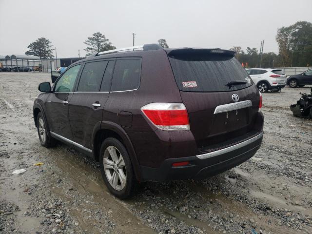 Photo 3 from auction – 2013 TOYOTA HIGHLANDER with VIN 5TDYK3EHXDS092007