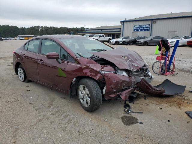 HONDA CIVIC LX 2015 with VIN 19XFB2F54FE070362 - Photo from auction