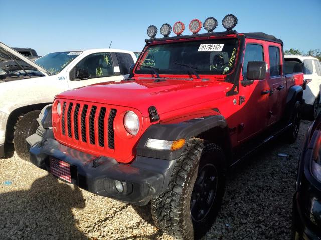 Photo 2 from auction – 2020 JEEP GLADIATOR with VIN 1C6HJTAGXLL127524