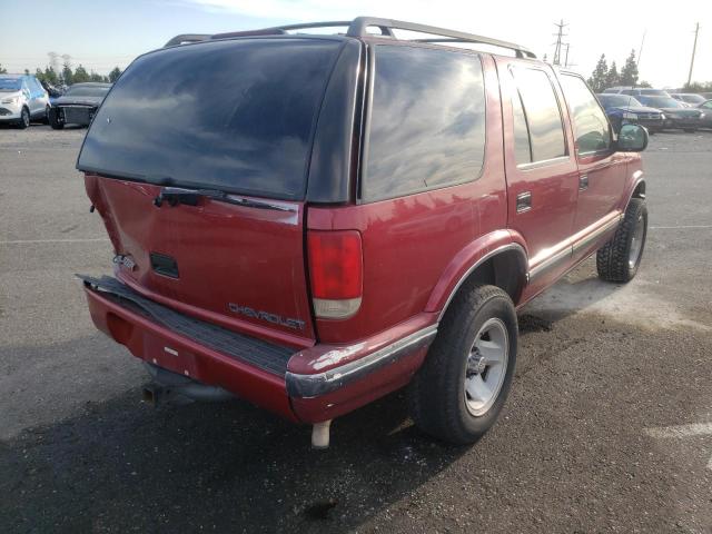 Photo 4 from auction – 1997 CHEVROLET BLAZER with VIN 1GNDT13W7V2213383