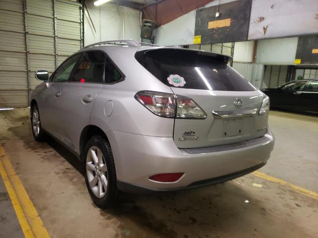 Photo 3 from auction – 2010 LEXUS RX 350 with VIN 2T2ZK1BA1AC003103
