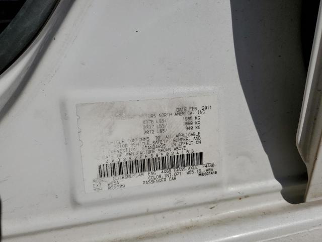 Photo 10 from auction – 2011 MITSUBISHI GALANT FE with VIN 4A32B2FF6BE024168