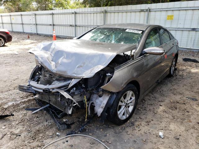 Photo 2 from auction – 2014 HYUNDAI SONATA GLS with VIN 5NPEB4AC0EH846347