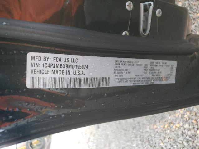 Photo 10 from auction – 2021 JEEP CHEROKEE T with VIN 1C4PJMBX9MD195074