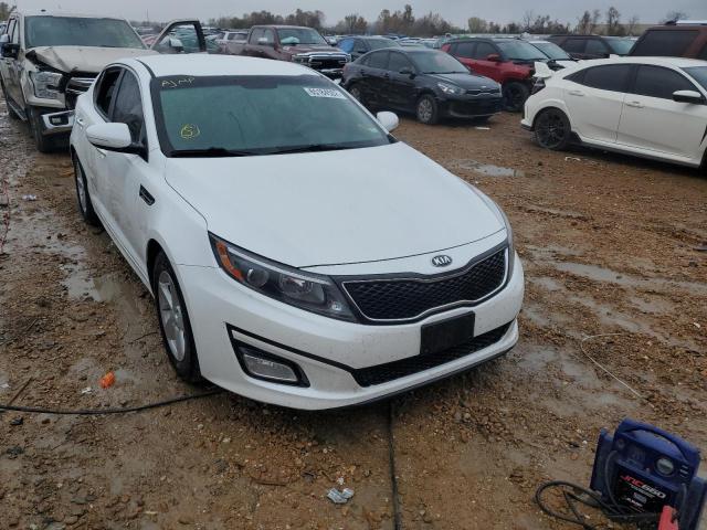 KIA OPTIMA LX 2014 with VIN KNAGM4A71E5481177 - Photo from auction
