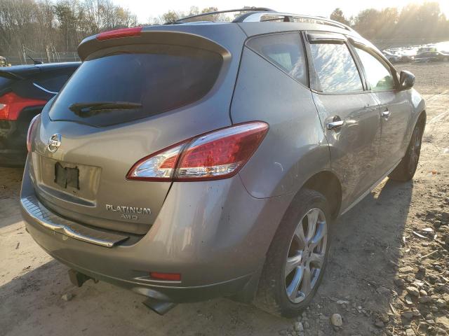 Photo 4 from auction – 2012 NISSAN MURANO S with VIN JN8AZ1MW3CW223069