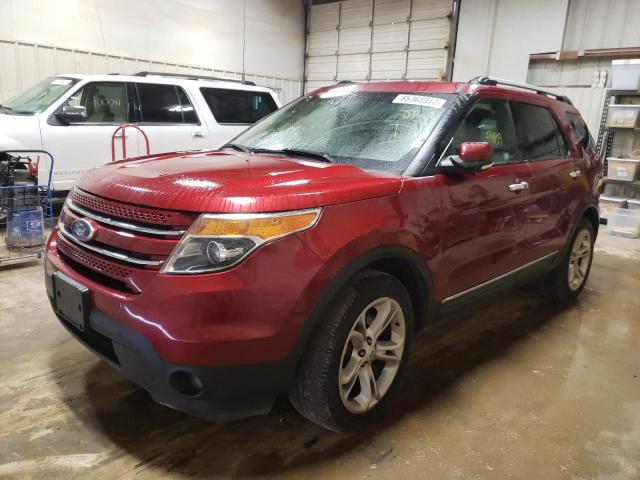 Photo 2 from auction – 2015 FORD EXPLORER L with VIN 1FM5K8F82FGB82288
