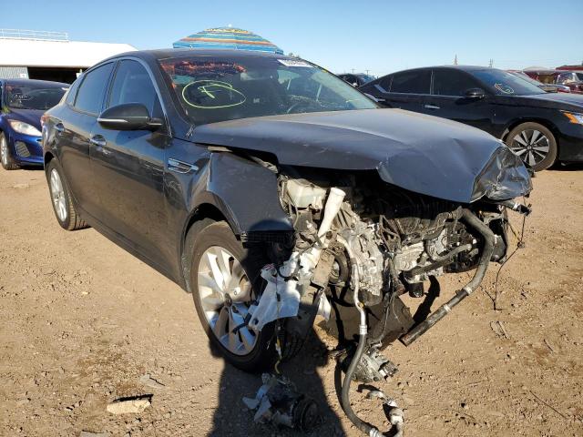 KIA OPTIMA EX 2016 with VIN 5XXGU4L37GG118149 - Photo from auction