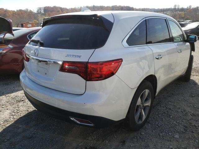Photo 4 from auction – 2016 ACURA MDX with VIN 5FRYD3H21GB016202