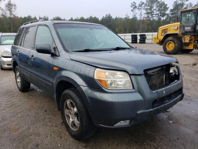 HONDA PILOT EX 2006 with VIN 5FNYF18506B021397 - Photo from auction