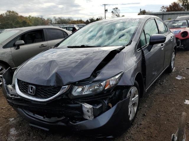 Photo 2 from auction – 2014 HONDA CIVIC LX with VIN 19XFB2F55EE228397
