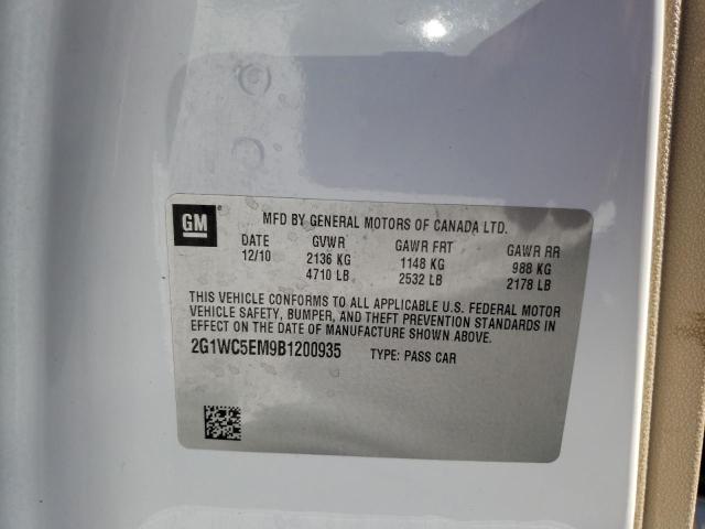 Photo 10 from auction – 2011 CHEVROLET IMPALA LTZ with VIN 2G1WC5EM9B1200935