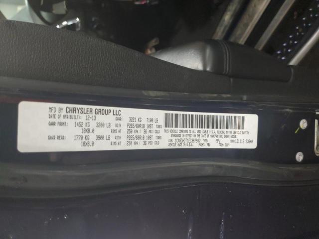Photo 10 from auction – 2014 DODGE DURANGO LI with VIN 1C4SDHDT1EC387907
