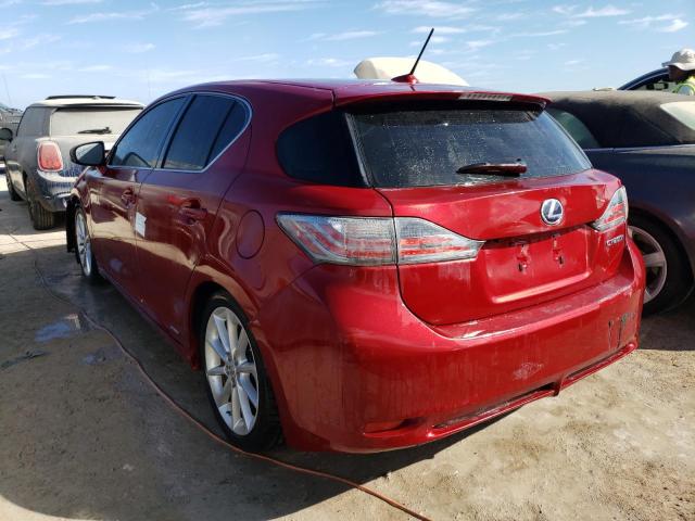 Photo 3 from auction – 2013 LEXUS CT 200 with VIN JTHKD5BH9D2167284