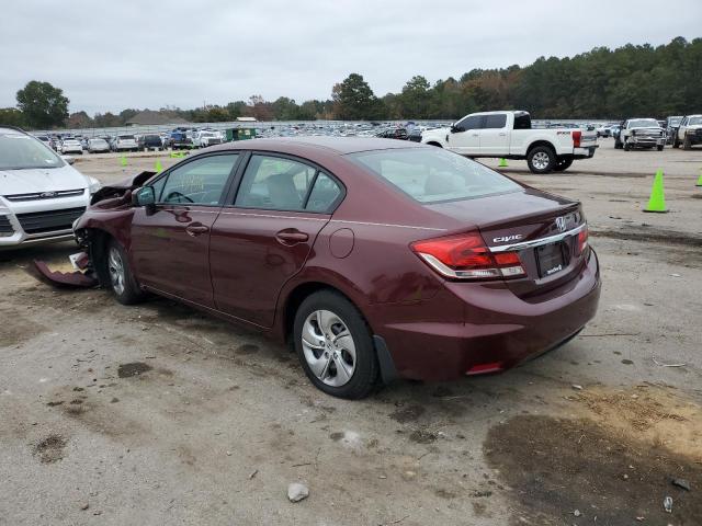 Photo 3 from auction – 2015 HONDA CIVIC LX with VIN 19XFB2F54FE070362