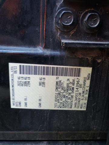 Photo 10 from auction – 2012 NISSAN ALTIMA SR with VIN 1N4BL2AP2CC143967