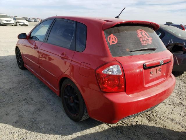 Photo 3 from auction – 2007 KIA SPECTRA5 S with VIN KNAFE162075005705
