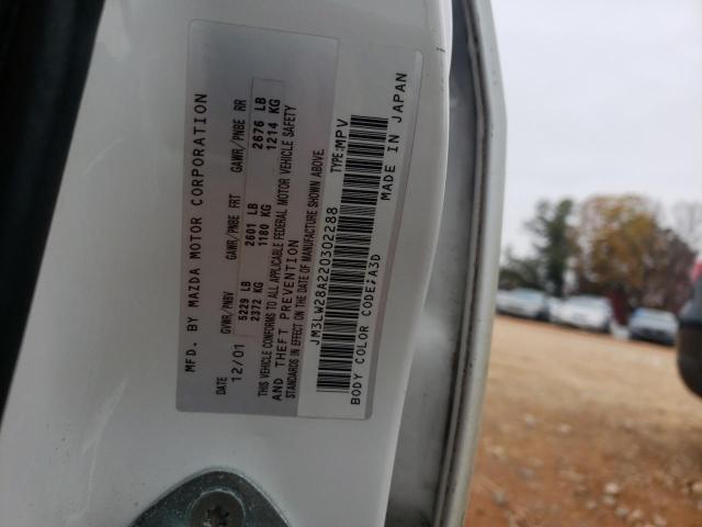 Photo 10 from auction – 2002 MAZDA MPV WAGON with VIN JM3LW28A220302288