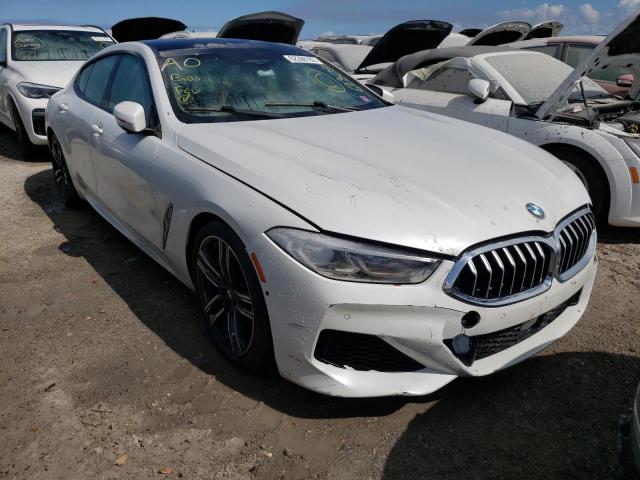 BMW 840I 2022 with VIN WBAGV2C01NCH22543 - Photo from auction