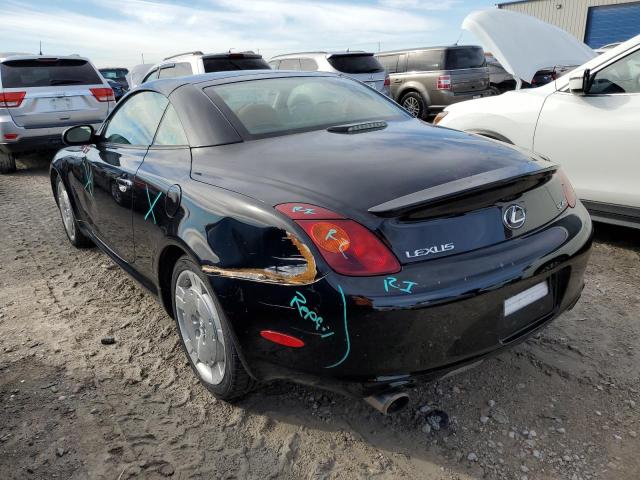 Photo 3 from auction – 2002 LEXUS SC 430 with VIN JTHFN48Y220012097