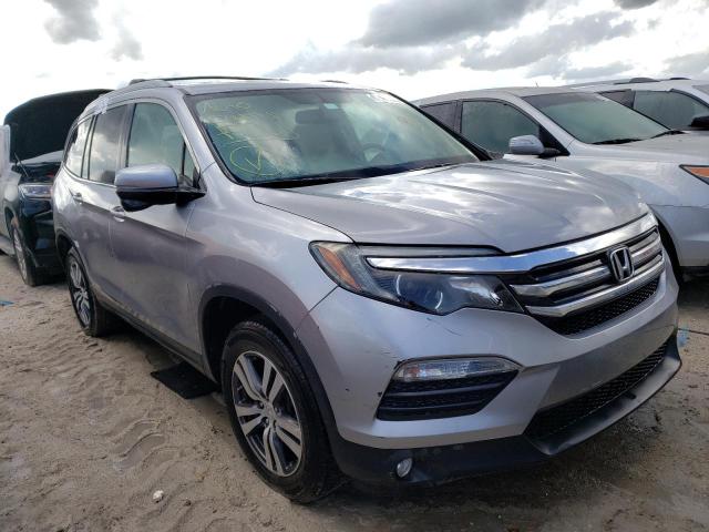 HONDA PILOT EXL 2017 with VIN 5FNYF6H55HB041502 - Photo from auction