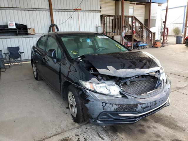 HONDA CIVIC LX 2013 with VIN 19XFB2F52DE200250 - Photo from auction