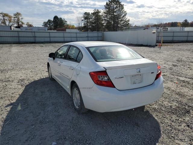 Photo 3 from auction – 2012 HONDA CIVIC HF with VIN 2HGFB2F67CH544427