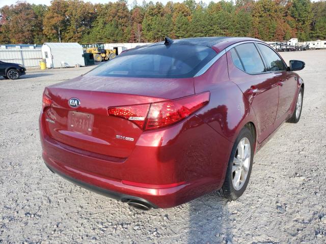 Photo 4 from auction – 2013 KIA OPTIMA with VIN 5XXGN4A71DG118727