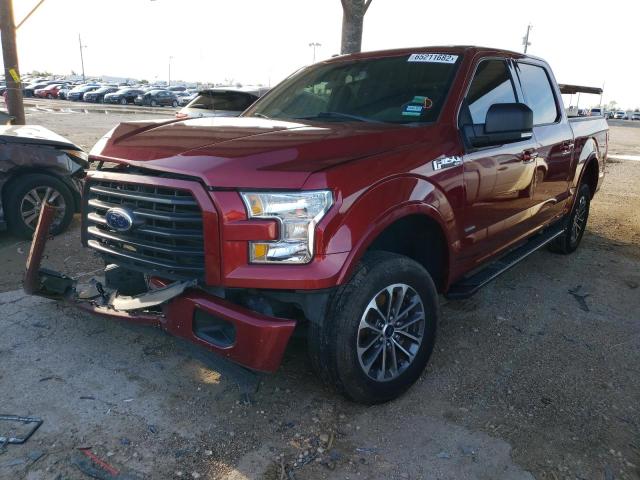 Photo 2 from auction – 2017 FORD F150 SUPER with VIN 1FTEW1CP8HKE12802