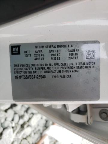 Photo 10 from auction – 2014 BUICK VERANO PRE with VIN 1G4PT5SV8E4126940