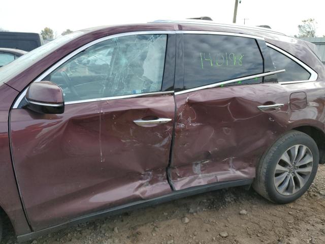 Photo 9 from auction – 2014 ACURA MDX TECHNO with VIN 5FRYD4H46EB024963