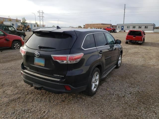 Photo 4 from auction – 2014 TOYOTA HIGHLANDER with VIN 5TDDKRFH1ES025197