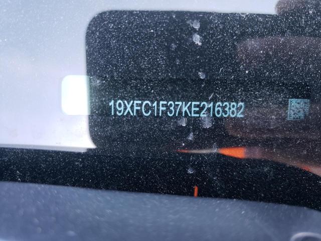 Photo 10 from auction – 2019 HONDA CIVIC EX with VIN 19XFC1F37KE216382