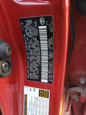 Photo 10 from auction – 2013 TOYOTA PRIUS V with VIN JTDZN3EU5D3207249
