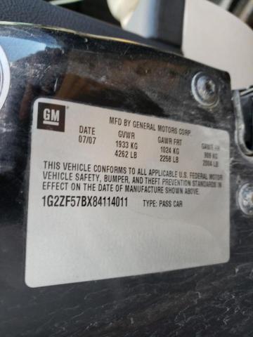 Photo 10 from auction – 2008 PONTIAC G6 VALUE L with VIN 1G2ZF57BX84114011
