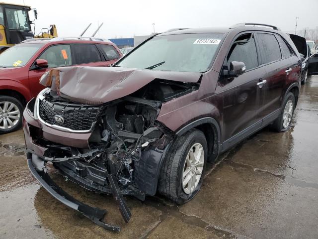 Photo 2 from auction – 2015 KIA SORENTO LX with VIN 5XYKT4A68FG593443