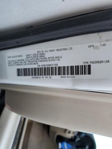 صورة رقم 10 من المزاد - 2008 SUBARU LEGACY 2.5 مع VIN 4S3BL626887217836